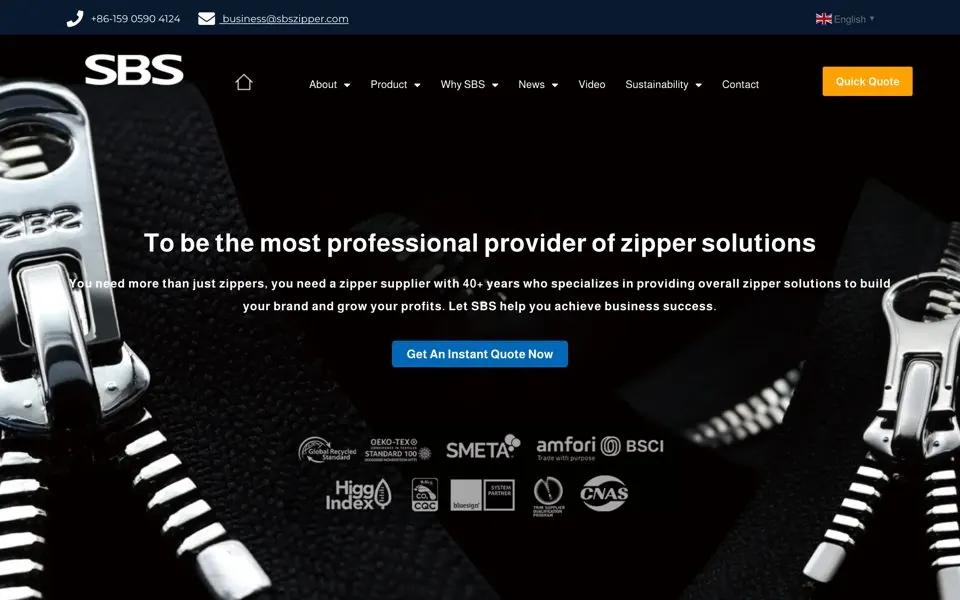 SBS Zipper官网预览
