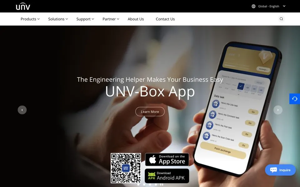 Uniview官网预览