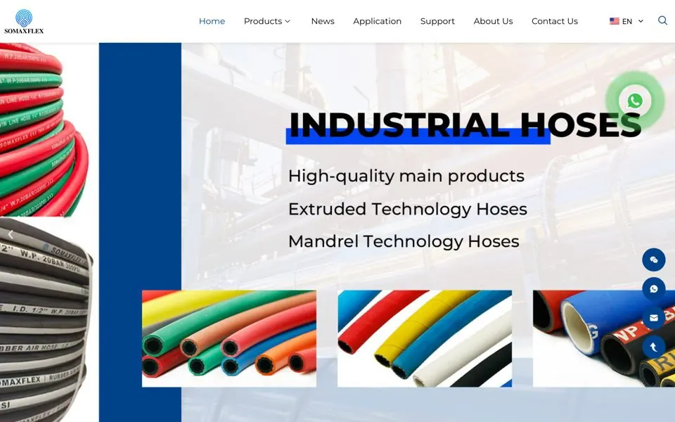 somaxflexhose.com网站预览